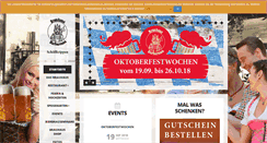 Desktop Screenshot of brauhaus-barbarossa.de